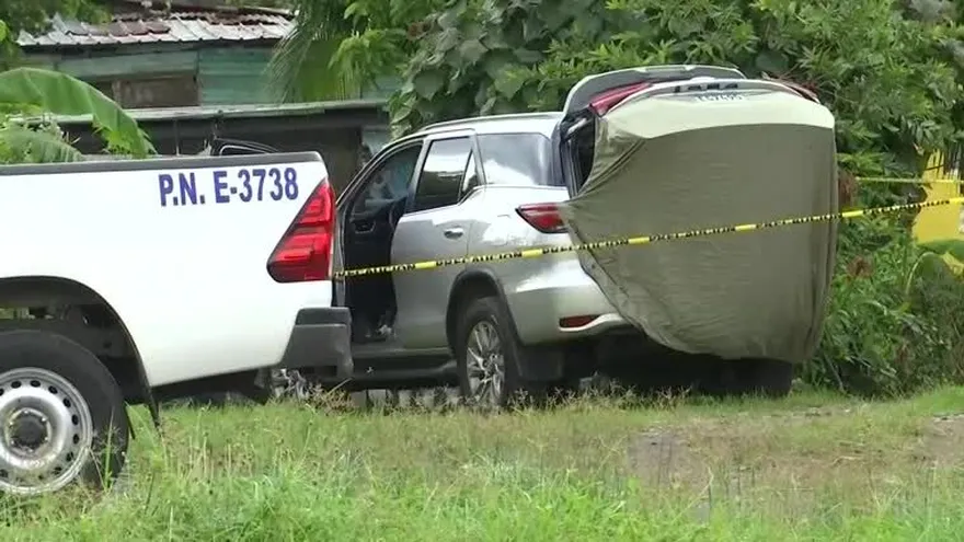Escena del crimen de un homicidio registrado en Villa Rica