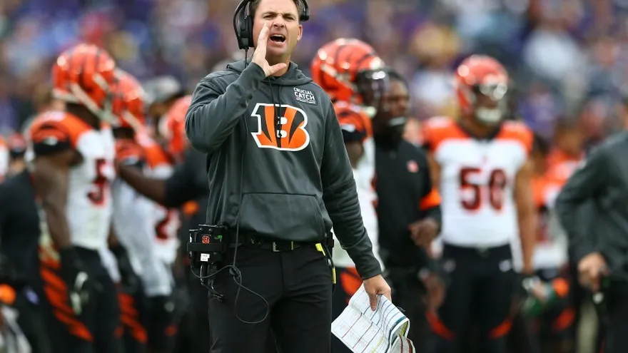 Zac Taylor, director de los Bengals