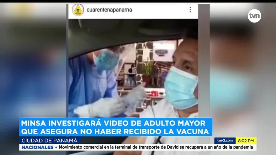 Ministerio de Salud investiga vídeo en redes sociales sobre vacunación en Parque Omar
