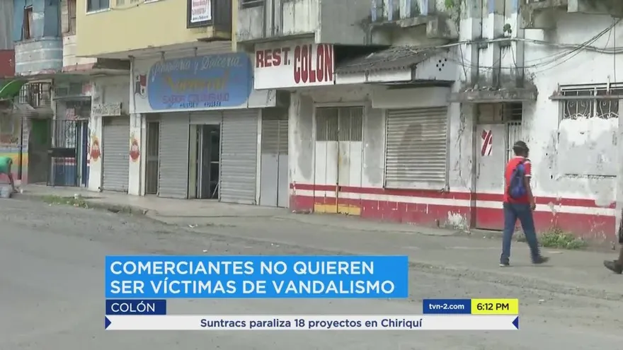 Comerciantes colonenses se preparan ante huelga