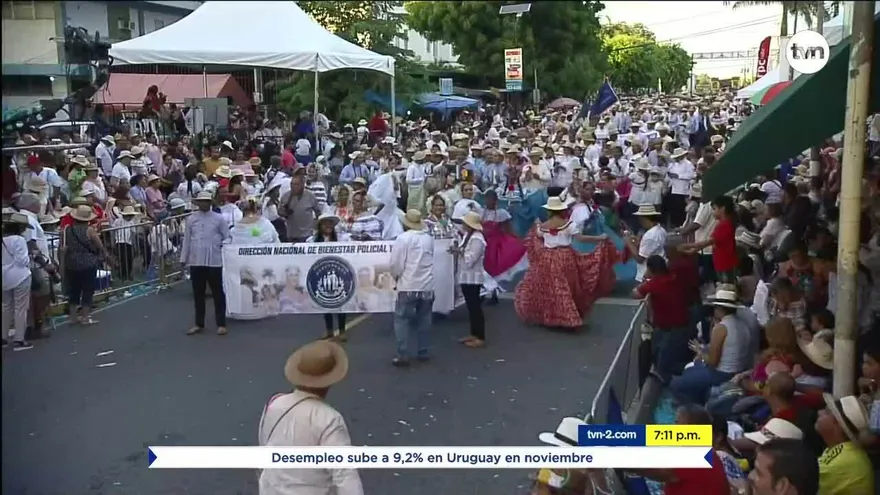Todo está listo para desfile de las Mil Polleras en Las Tablas
