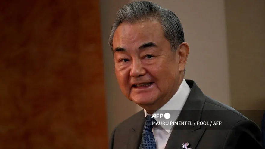 Wang Yi, ministro de Relaciones Exteriores de la República Popular China.