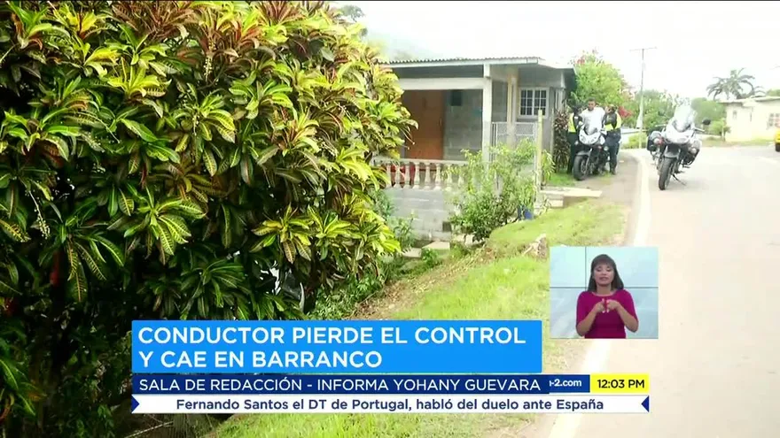 Conductor se accidenta en Arraiján