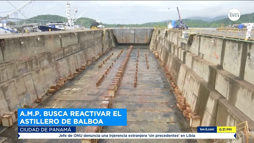 AMP busca reactivar el astillero de Balboa