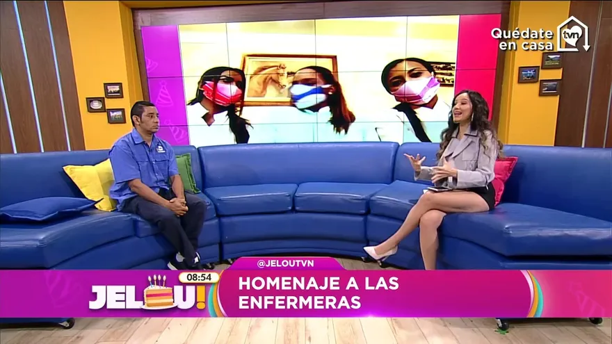 Jelou homenajea a los enfermeros en su día