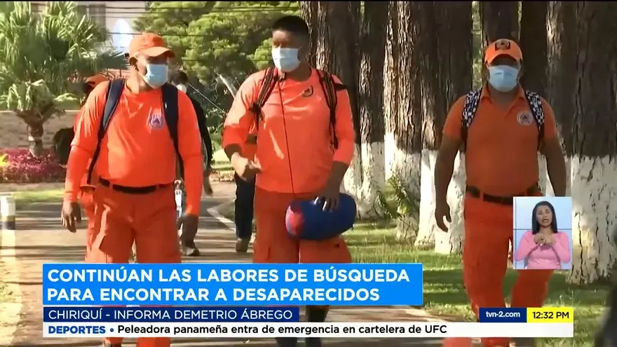 Continúan trabajos de rescate en la comunidad de Besigo Comarca Ngäbe