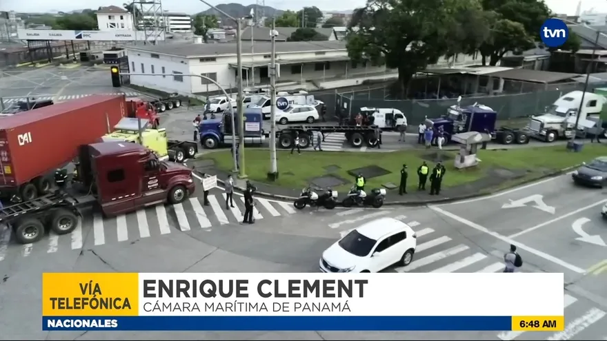 Cámara Marítima de Panamá se pronuncia por paro del transporte de carga