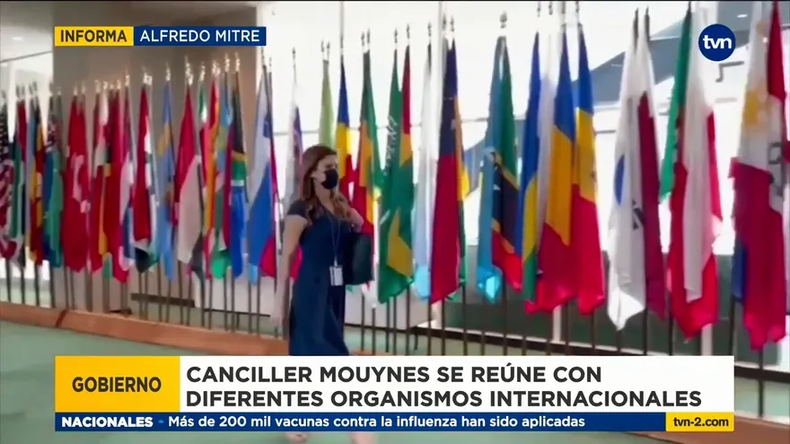 Canciller Mouynes se reúne con secretario de la ONU