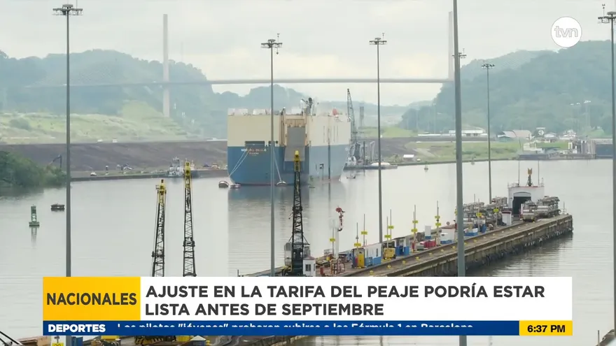 Preparan nueva estructura de cobro de peaje del Canal de Panamá