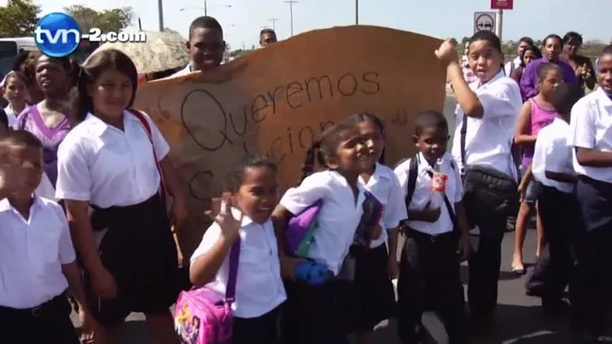 Colegio de Tocumen sin agua y en mal estado
