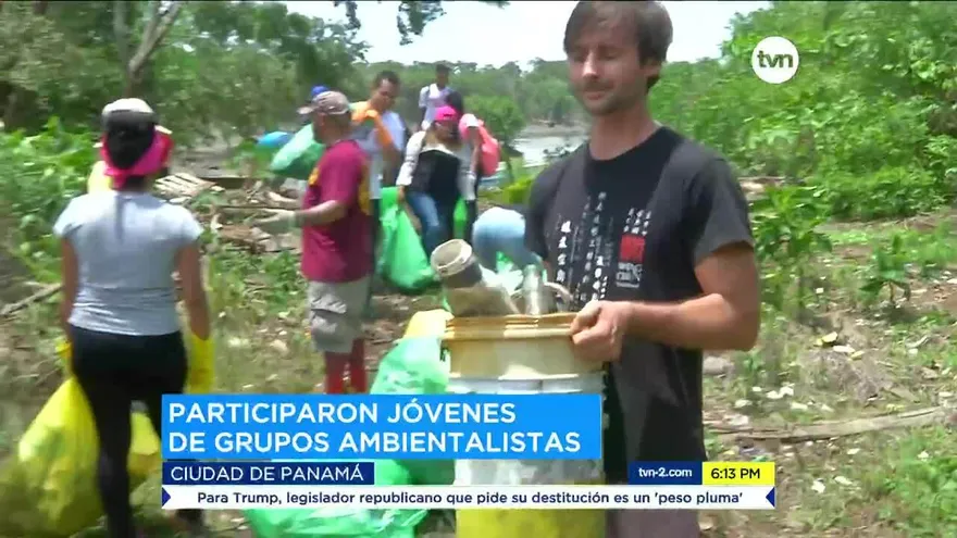 Realizan limpieza de playas en la ciudad de Panamá