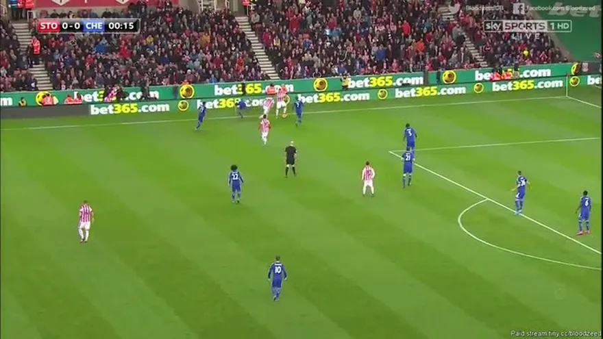 Stoke City venció 1-0 al Chelsea