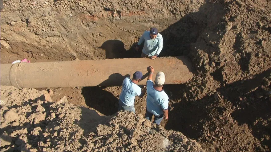 Trabajos de reparación de tubería (Foto/Ilustrativa).
