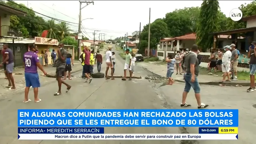 El Viceministro de Comercio Omar Montilla se refirió a los bonos en San Miguelito