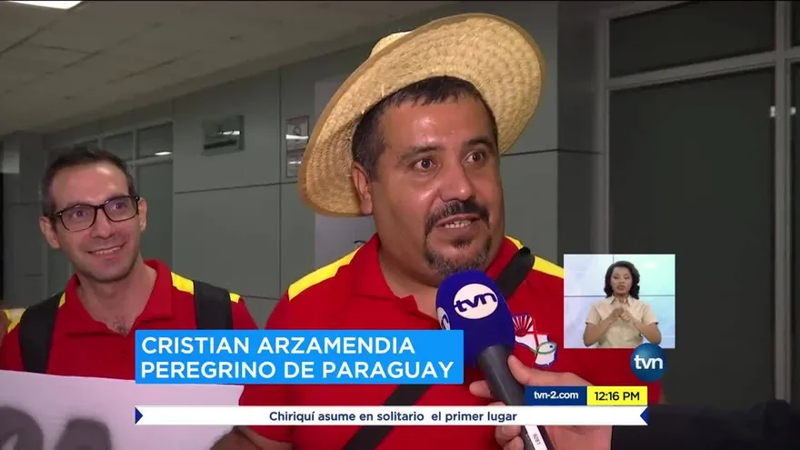 Peregrinos de Puerto Rico y Paraguay dicen presente en la JMJ Panamá