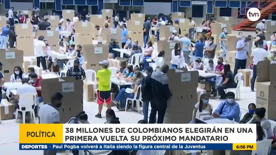 Millones de colombianos saldrán a elegir un presidente este domingo