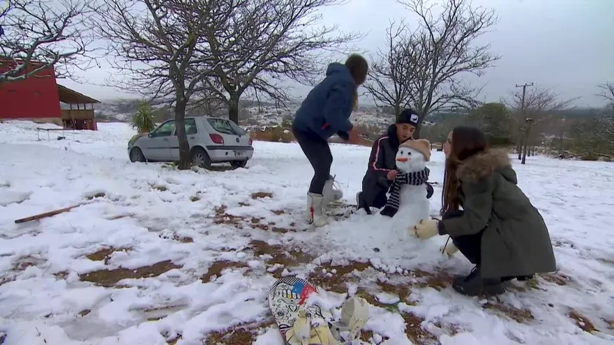 Nieve cubre provincia de Córdoba, por primera vez en 14 años