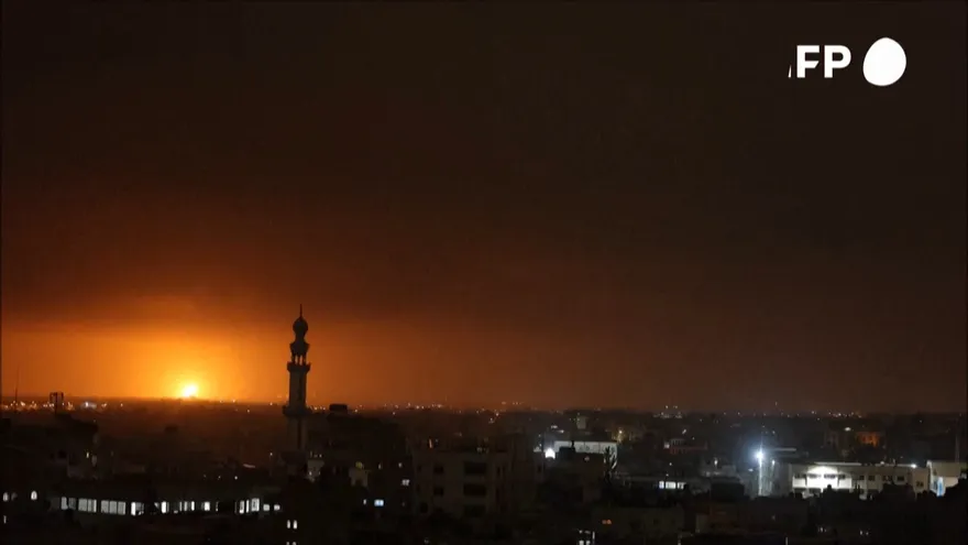 Las fuerzas israelíes atacaron la Franja de Gaza