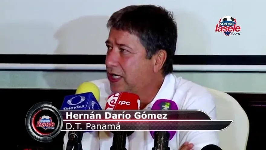 Hernán Darío Gómez, en conferencia de prensa desde San Pedro Sula