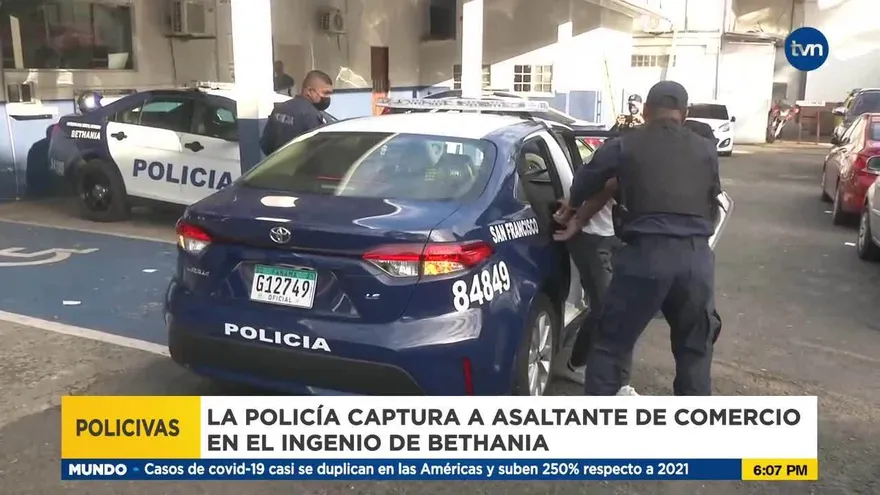 Policía captura a persona vinculada a asalto a comercio en Bethania