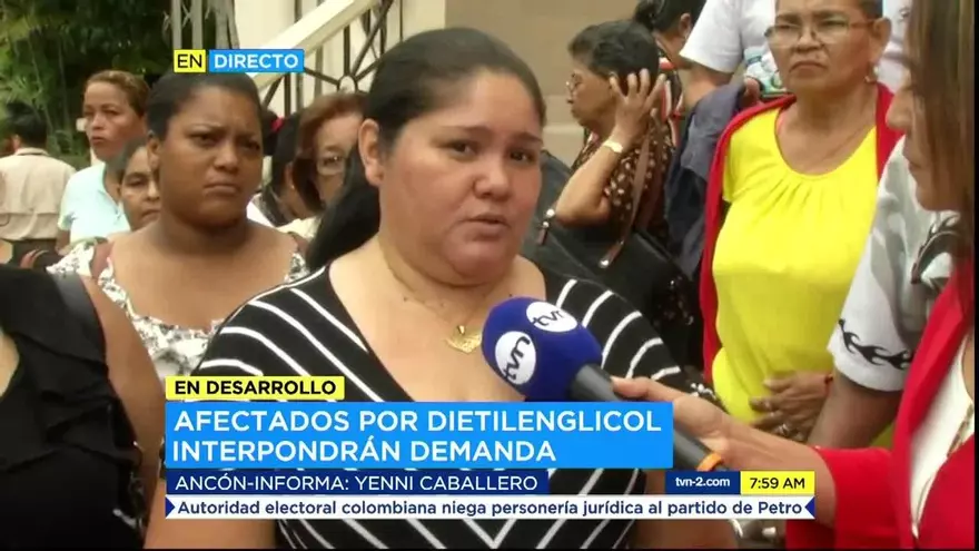 Pacientes de dietilenglicol de Herrera y Veraguas llegan a la Corte