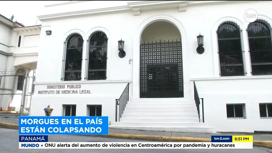 Morgues del país en máxima capacidad