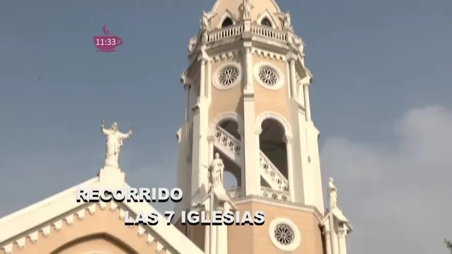 Cómo se realiza el recorrido de las siete iglesias en Semana Santa en Panamá