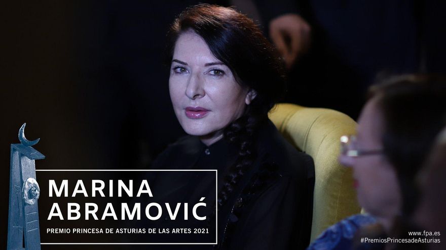 Marina Abramovic, premio Princesa de Asturias