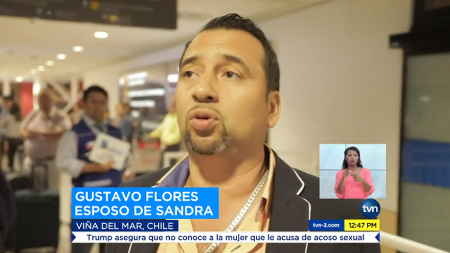 Familiares y amigos de Samy y Sandra llegan a Viña del Mar