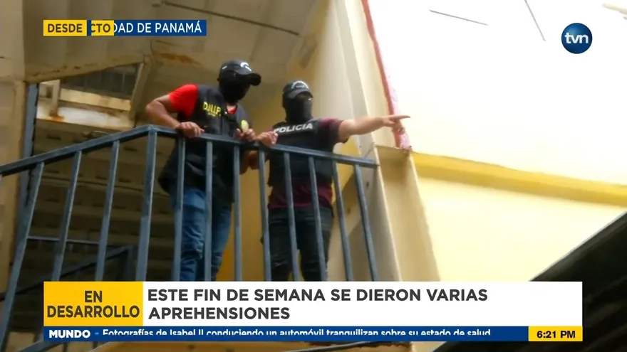 Resultado de las operaciones policivas a nivel nacional