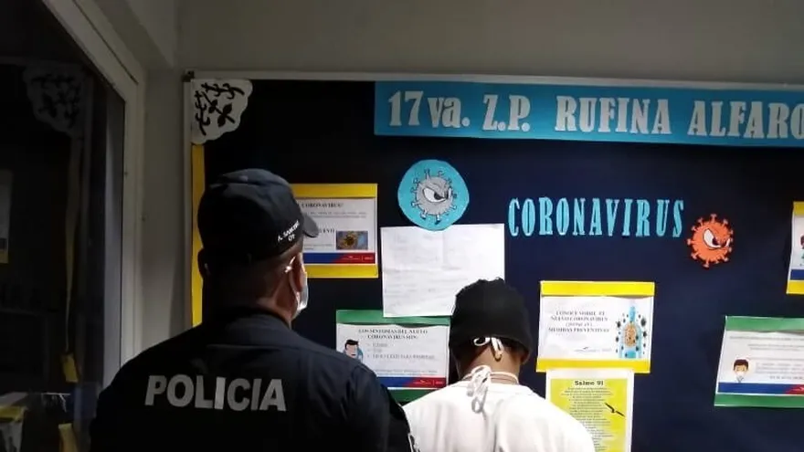 Uno de los ciudadanos retenidos por incumplir el Decreto Ejecutivo