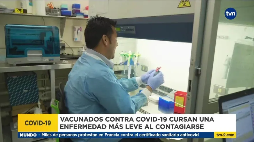Vacunados en Panamá han tenido covid con pocos síntomas