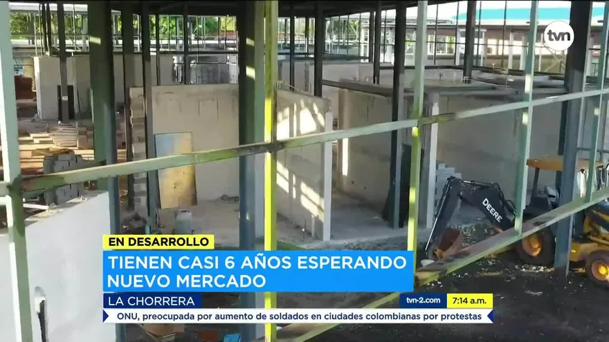 Mercado de La Chorrera tiene seis años en remodelación