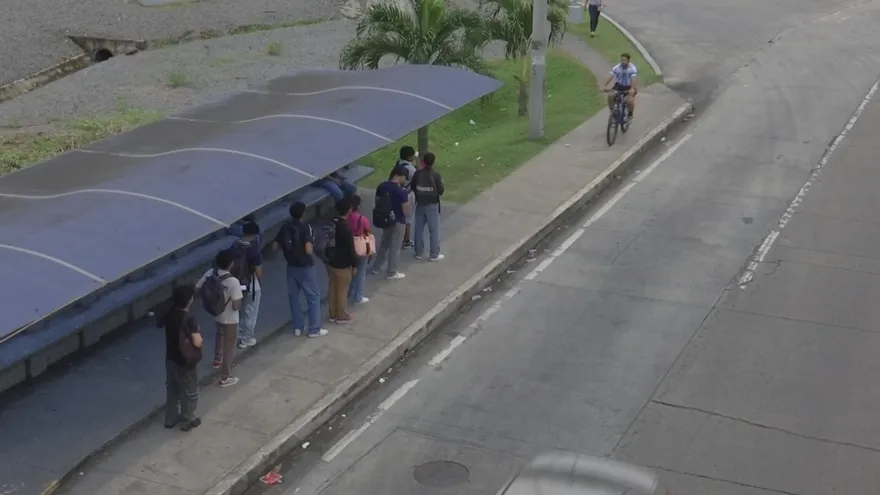 Estudiantes de la UTP denuncian robos en paradas.