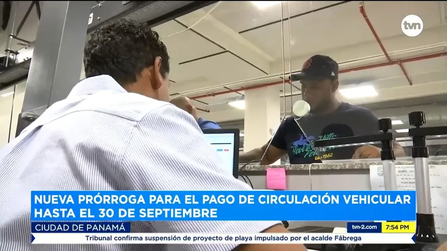 Nueva prórroga para el pago de circulación vehicular