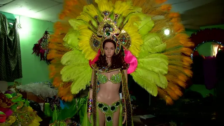 Los preparativos de la reina del carnaval de Capira