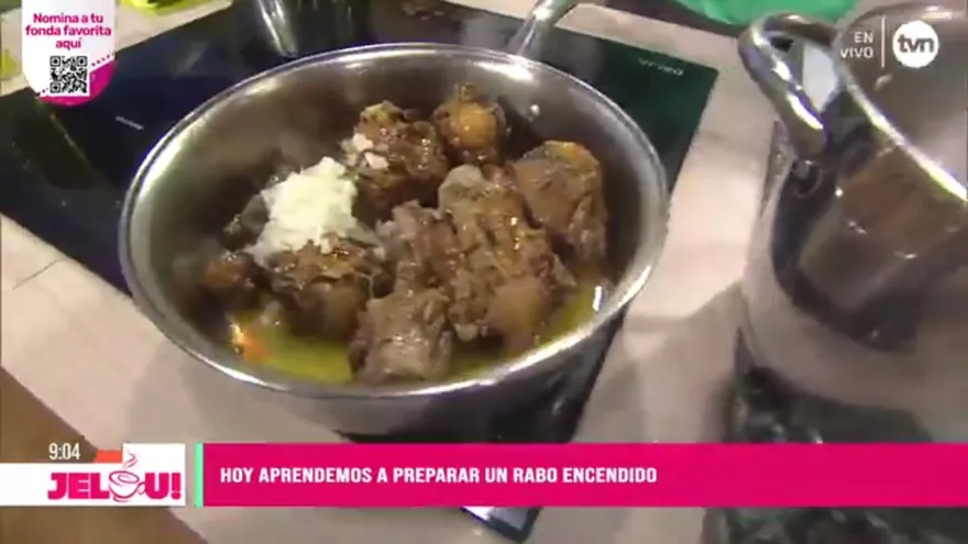Receta: rabo encendido
