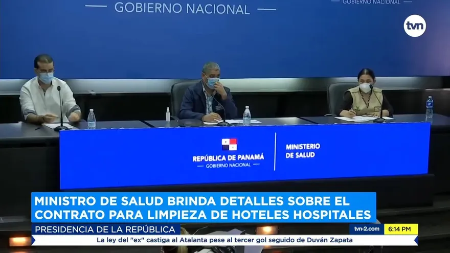 Explican proceso de contratación con empresa encargada de aseo en hoteles hospitales