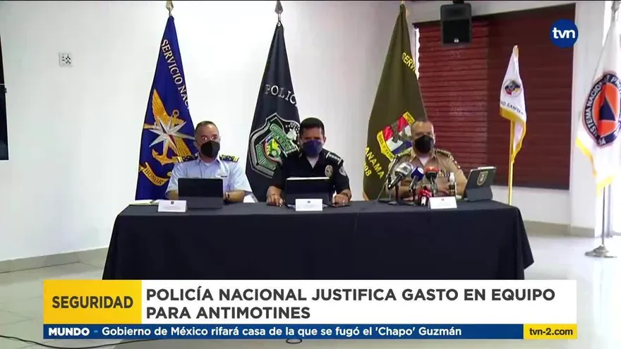 Justifica compra de equipos antidisturbios