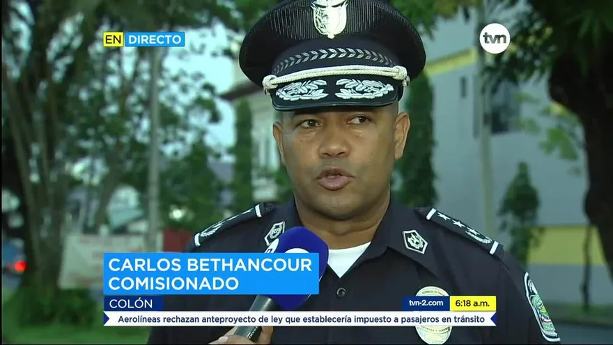 La Policía reitera que 'se tiene que hacer un trabajo en Colón'