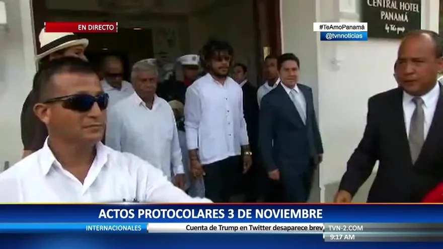 Las palabras de Román Torres a su salida del Hotel Central.