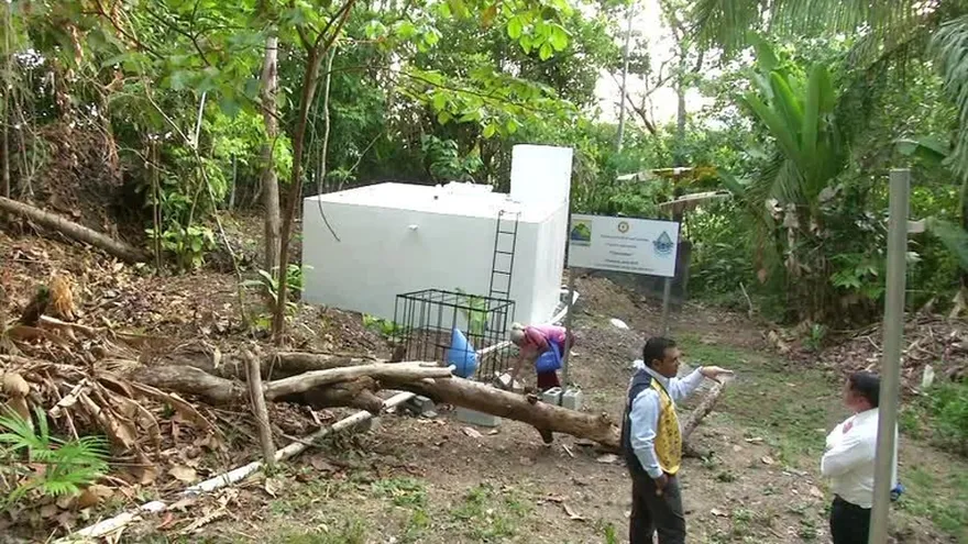 Purificador de agua en Villa Grecia