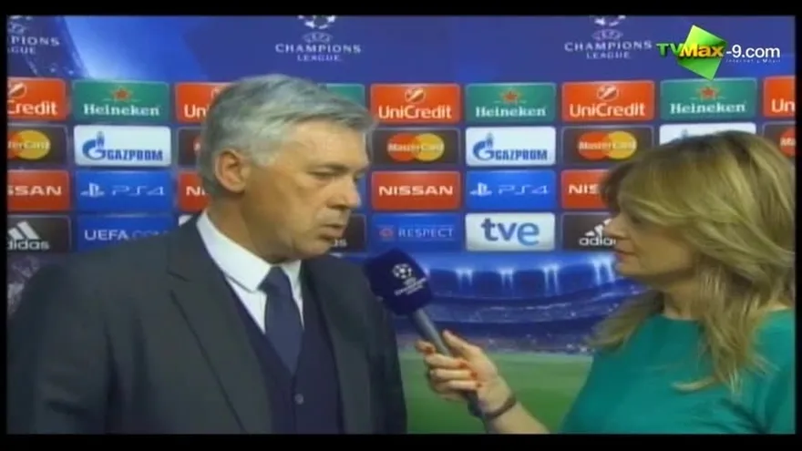 Declaraciones Carlo Ancelotti - Liga de Campeones