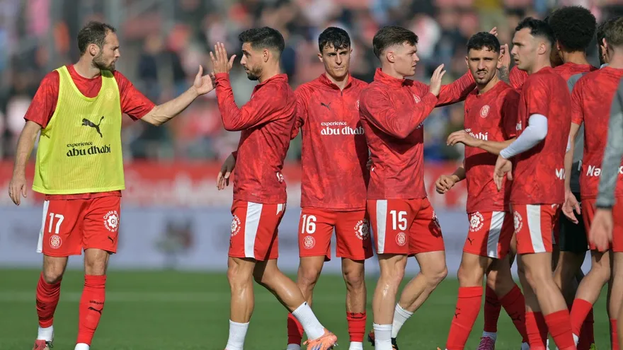 Jugadores del Girona