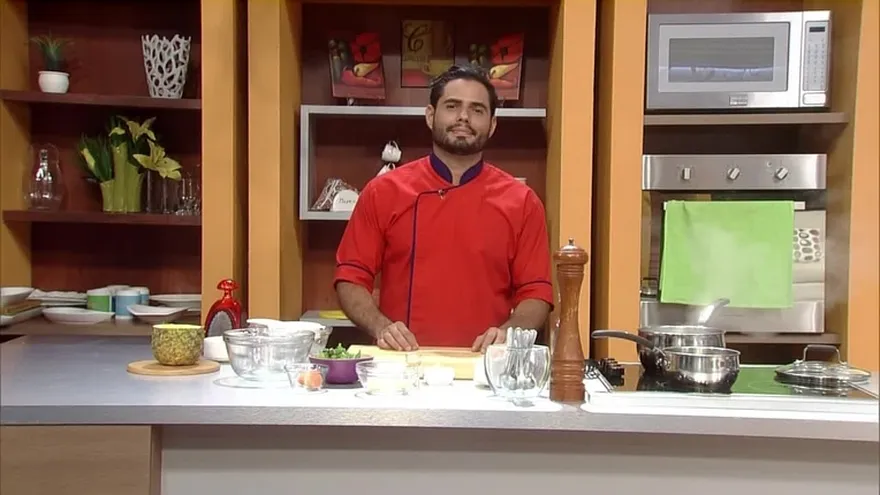 Ensalada de Camarones y Sala Golf