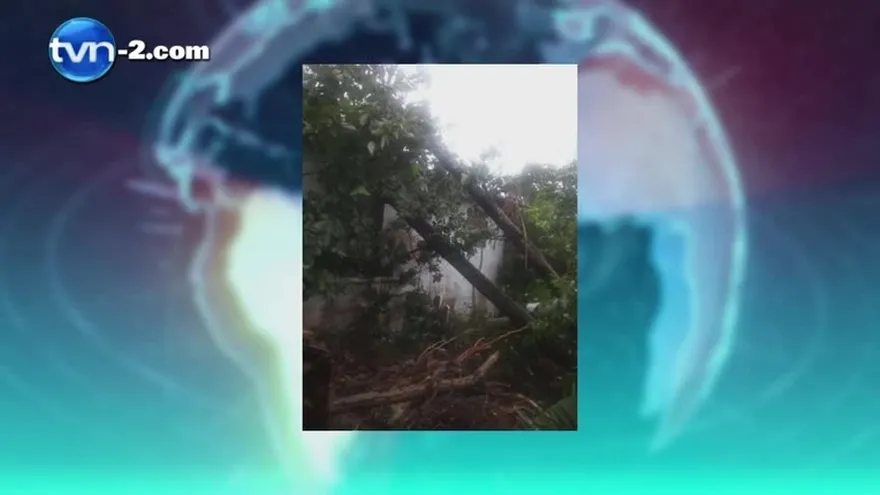 Panameños reportan afectaciones por el fuerte temporal de este viernes 5 de junio