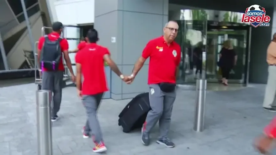 La salida de la Sele rumbo a Philadelphia