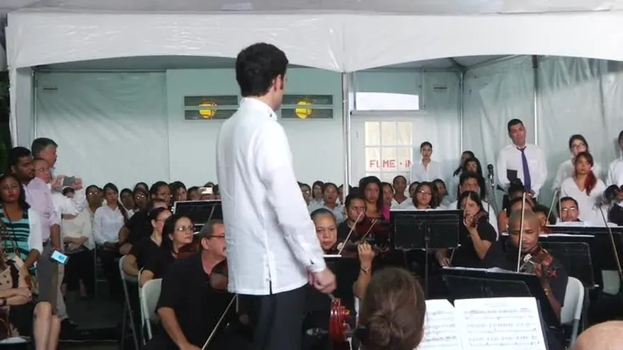 Concierto musical en el oncológico