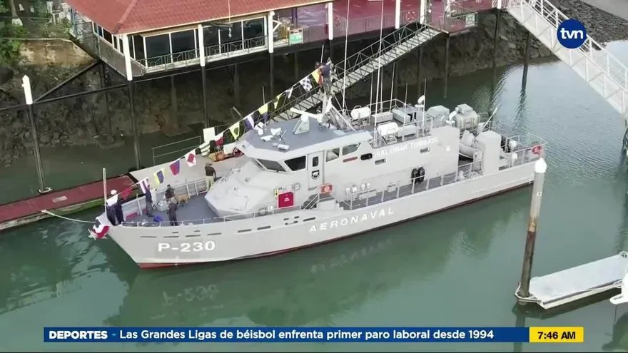 Estados Unidos dona a Panamá un buque de vigilancia