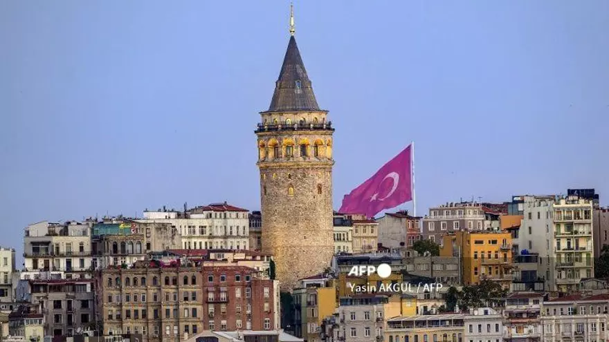 Imágenes de una ciudad en Turquía.